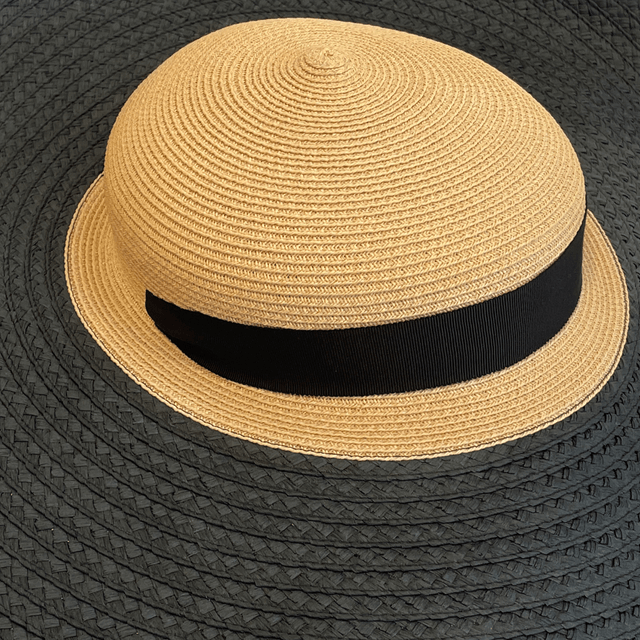 SOLENNE / Beige x Dark grey