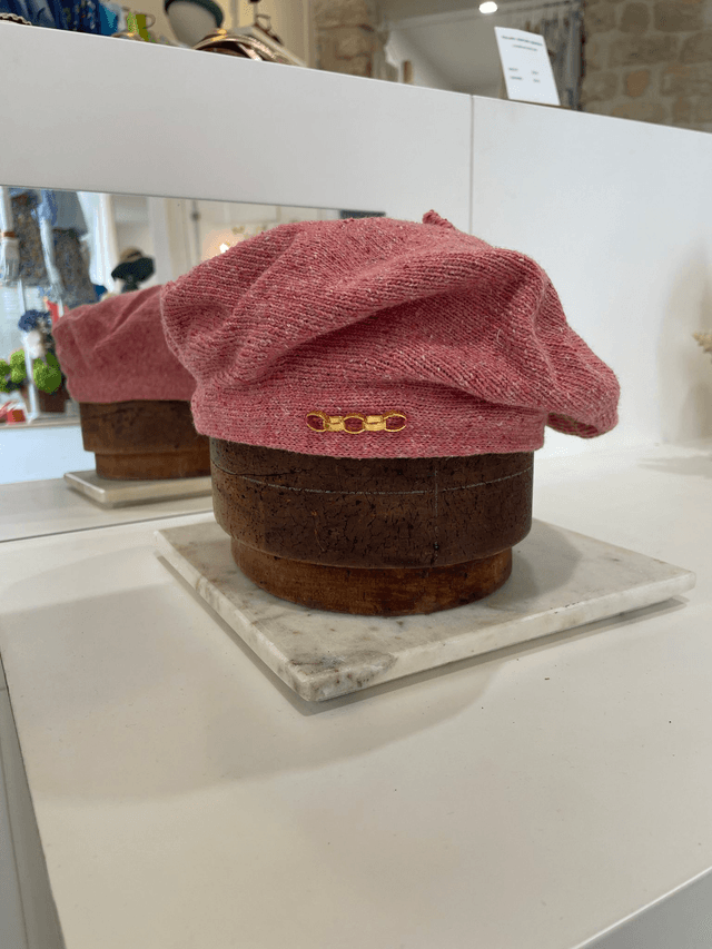 Béret COUCOU / Strawberry red